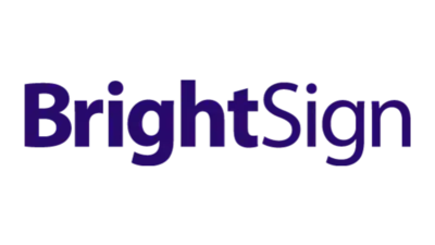 BrightSign-logo-Reach-Media-Network-digital-signage-players BrightSign logo, Reach Media Network digital signage players