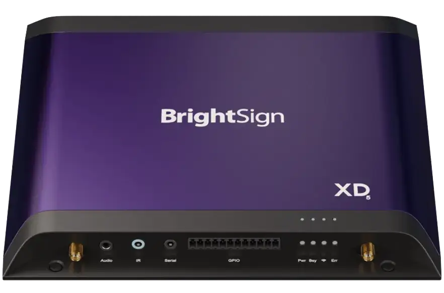 BrightSign XD5 media player, Reach Media Network digital signage