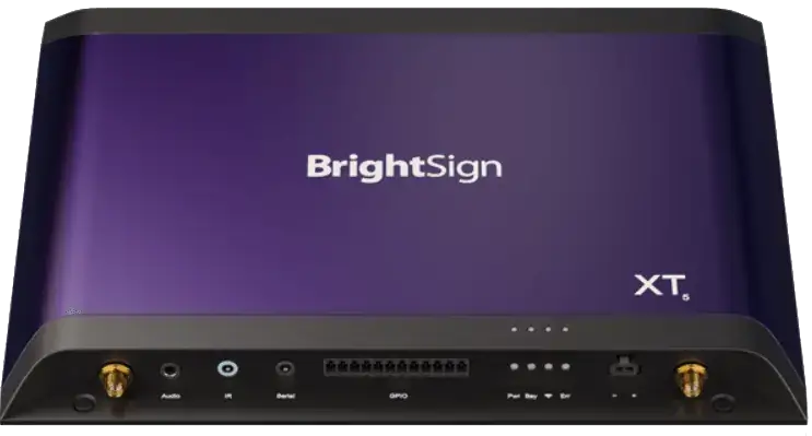 BrightSign XT5 media player, Reach Media Network digital signage